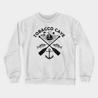 Tobacco Caye Beach, Belize, Boat Paddle Crewneck Sweatshirt